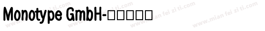 Monotype GmbH字体转换